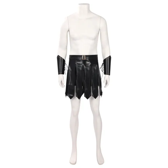 Odyssey Medieval Warrior Cosplay Costume with Cape detail 5