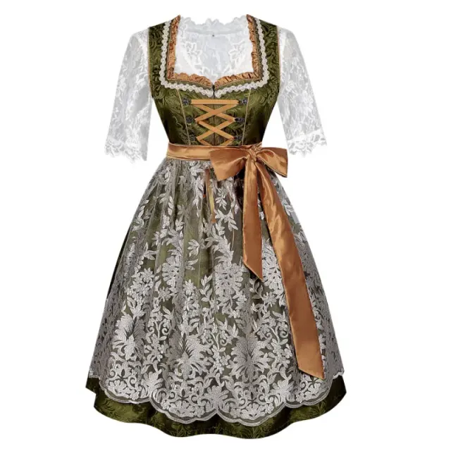 Oktoberfest Bavarian Beer Dress Plus Size Halloween Costume detail 3