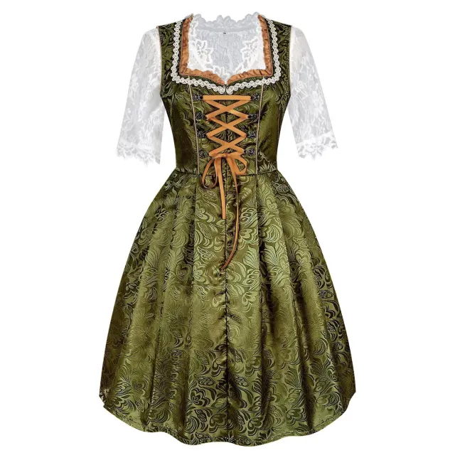 Oktoberfest Bavarian Beer Dress Plus Size Halloween Costume detail 4