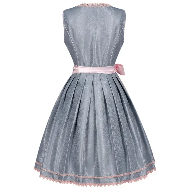 Oktoberfest Bavarian Two-Piece Dress Cosplay Maid Costume detail 3