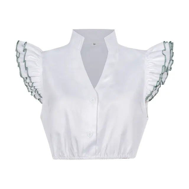 Oktoberfest Bavarian Two-Piece Dress Cosplay Maid Costume detail 22