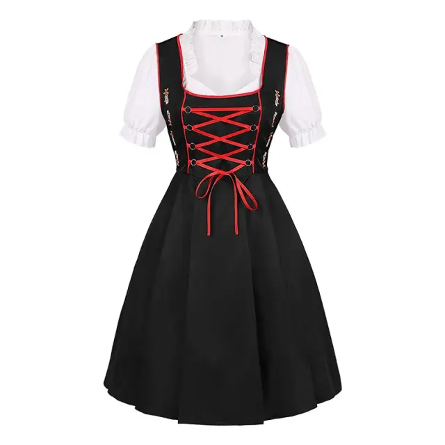 Oktoberfest Beer Maid Cosplay Dress for Stage Performance detail 1