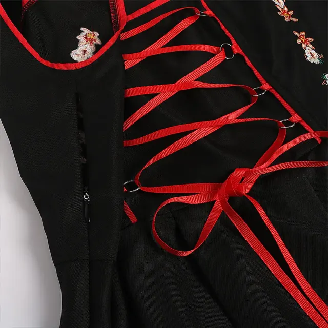 Oktoberfest Beer Maid Cosplay Dress for Stage Performance detail 5