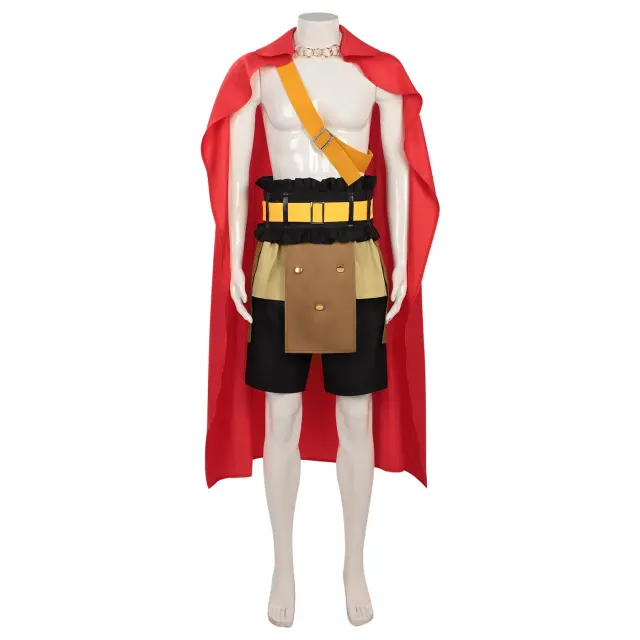 One Piece Elbaph Arc Luffy Cosplay Costume Set detail 1