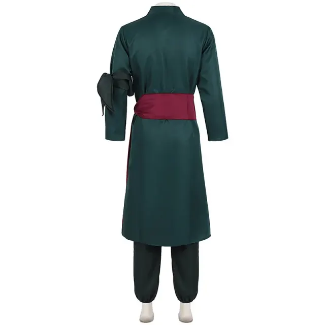 One Piece Zoro Cosplay Costume Set for Men, Top and Pants detail 3