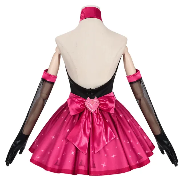Overwatch D.Va Hana Song Demon Phantom Cosplay Costume Set detail 3