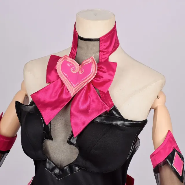 Overwatch D.Va Hana Song Demon Phantom Cosplay Costume Set detail 4