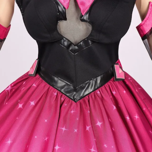Overwatch D.Va Hana Song Demon Phantom Cosplay Costume Set detail 6