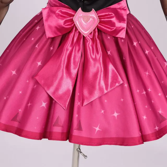 Overwatch D.Va Hana Song Demon Phantom Cosplay Costume Set detail 10