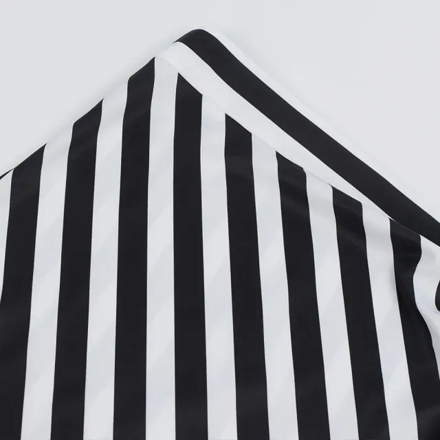 Pirate Costume Burnout Striped Lace-Up Skirt detail 7