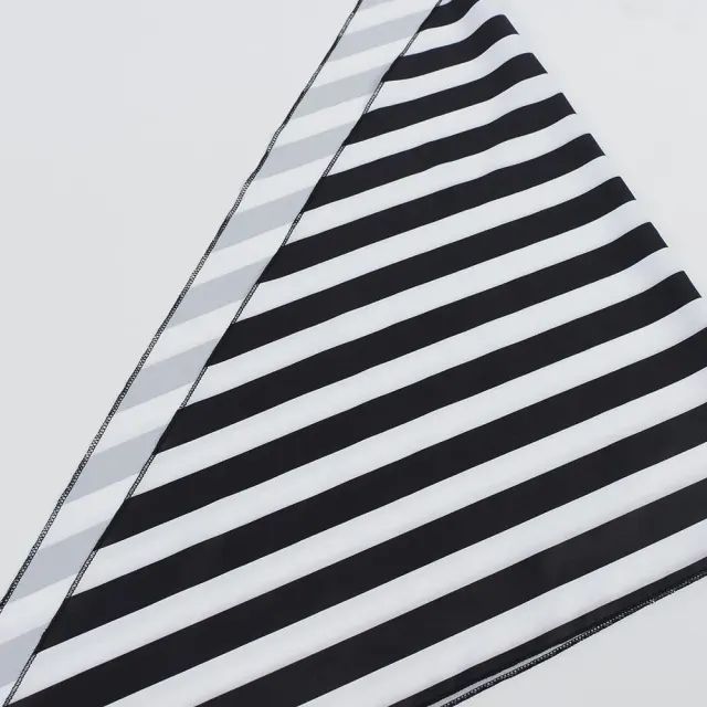 Pirate Costume Burnout Striped Lace-Up Skirt detail 10