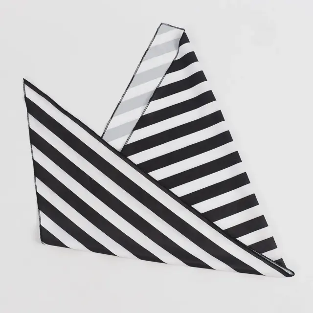 Pirate Costume Burnout Striped Lace-Up Skirt detail 11