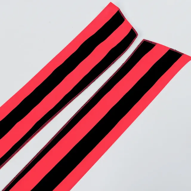 Pirate Costume Burnout Striped Lace-Up Skirt detail 14