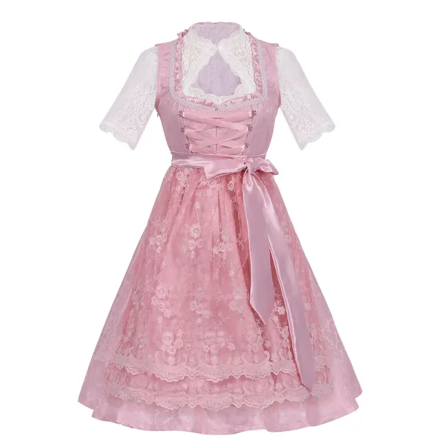 Plus Size Bavarian Oktoberfest Corset Dress for Women detail 4