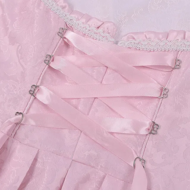 Plus Size Bavarian Oktoberfest Corset Dress for Women detail 9