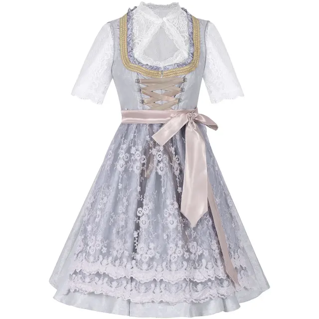 Plus Size Bavarian Oktoberfest Corset Dress for Women detail 13