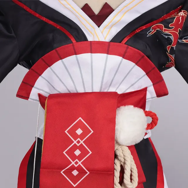 Robe cosplay Xun du jeu anime populaire avec manches extra-longues détail 5
