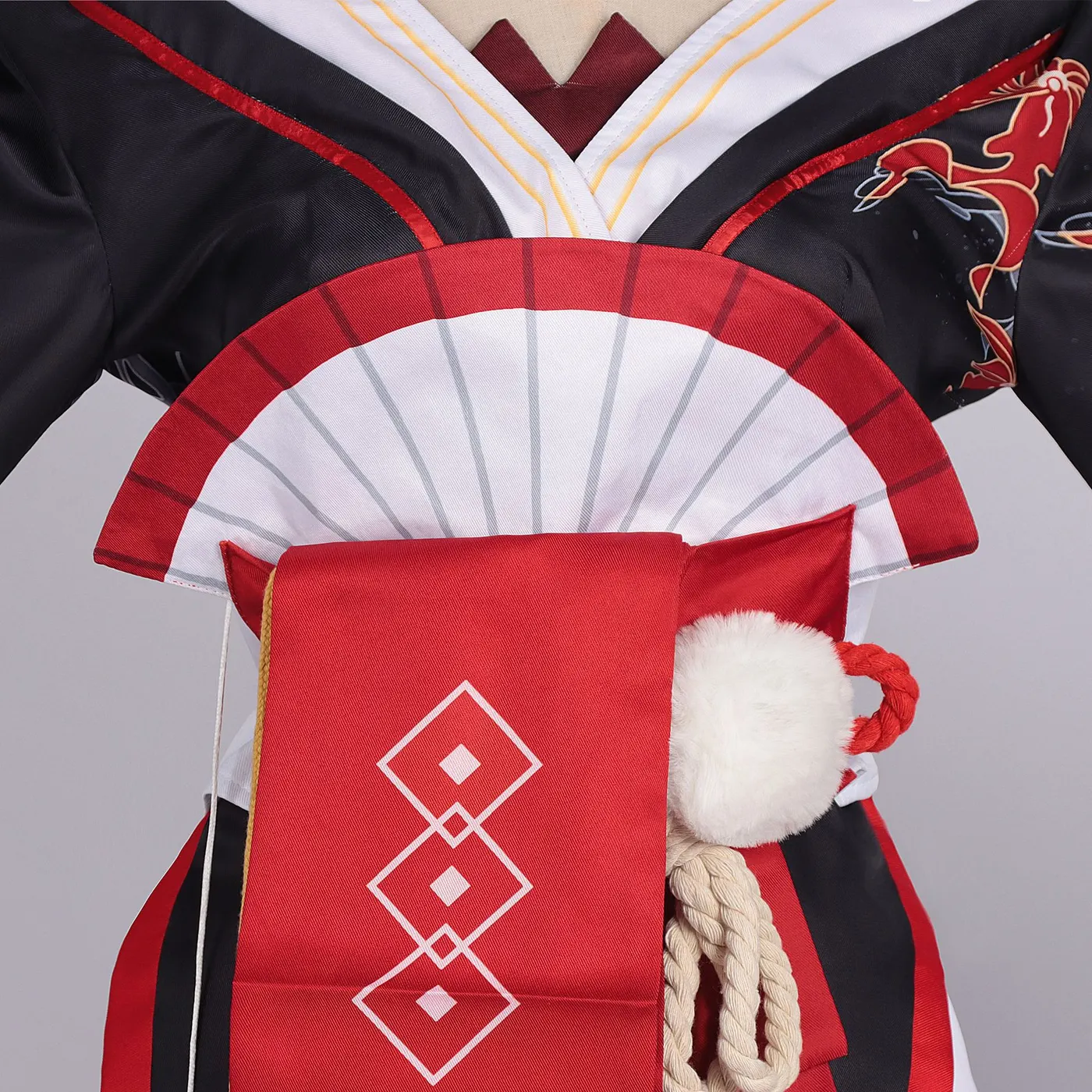 Popular Anime Game Xun Cosplay Dress with Extra-Long Sleeves detail 5