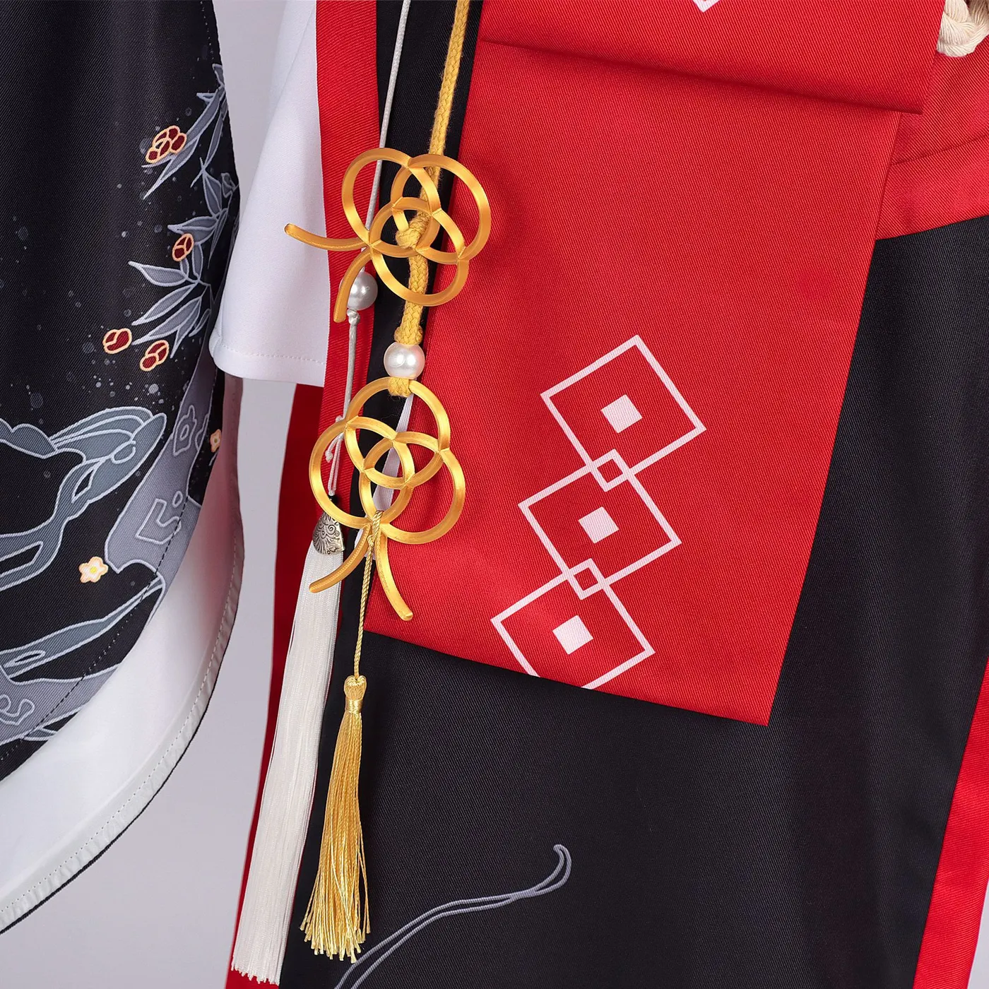Popular Anime Game Xun Cosplay Dress with Extra-Long Sleeves detail 6
