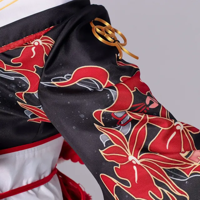 Robe cosplay Xun du jeu anime populaire avec manches extra-longues détail 8