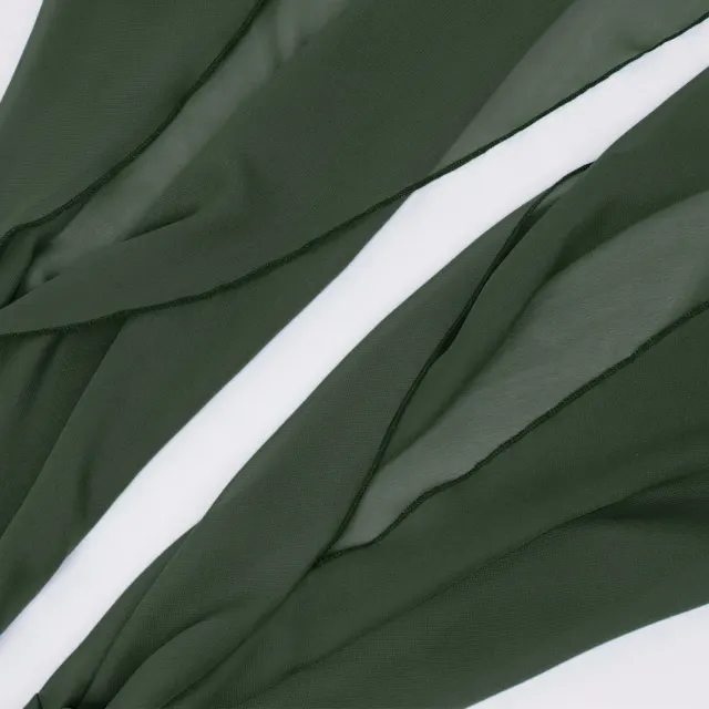 Princess Gothic Long Chiffon Cape for Halloween Cosplay detail 23