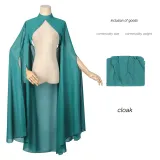 Court Chiffon Cape - Blue