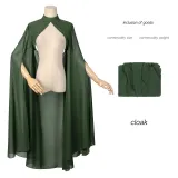 Court Chiffon Cape - Green