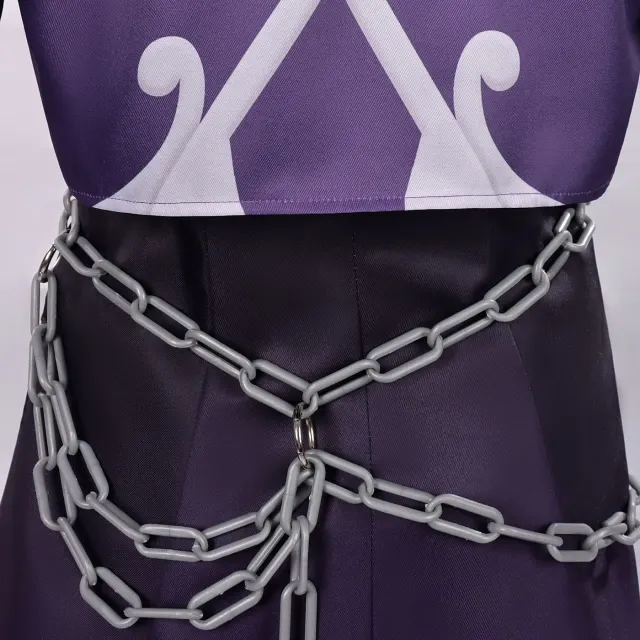 Purple Cat Woman Cosplay Performance Costume for Adults and Kids detail 10