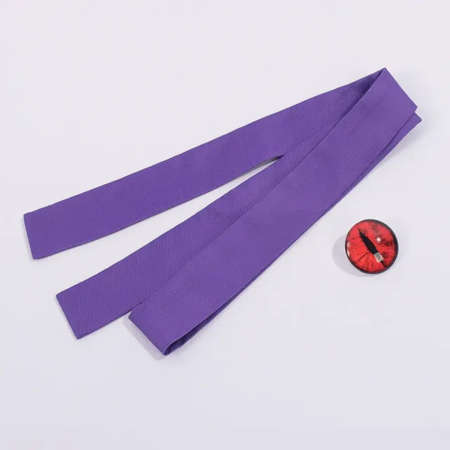 Purple Cat Woman Cosplay Performance Costume for Adults and Kids detail 11