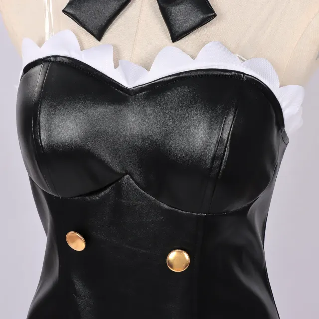 Re:Zero Rem Phantom Night Magician Cosplay Costume with Hat detail 2