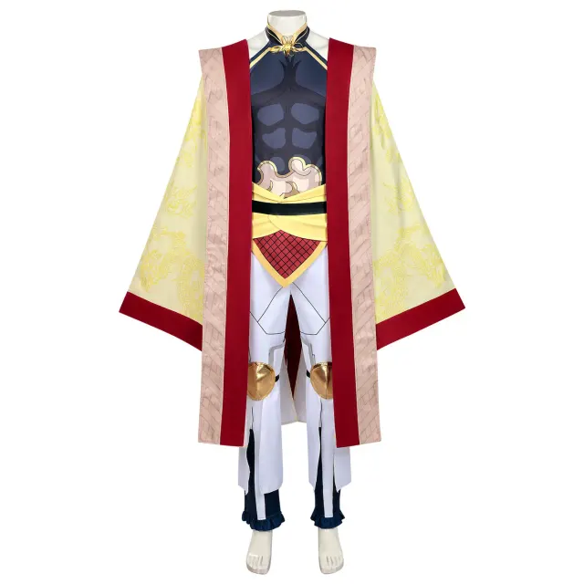 Record of Ragnarok Cosplay Costume Set Anime Battle Outfit detail 1