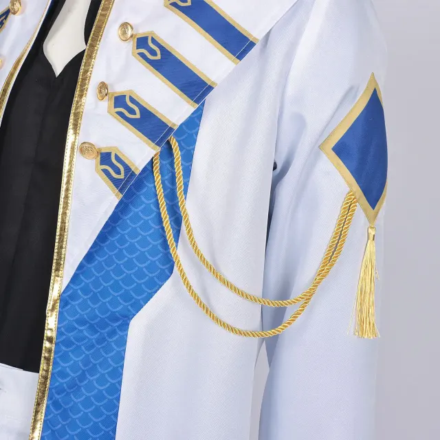 Men's Record of Ragnarok Hades Cosplay Costume Jacket Pants Set detail 9