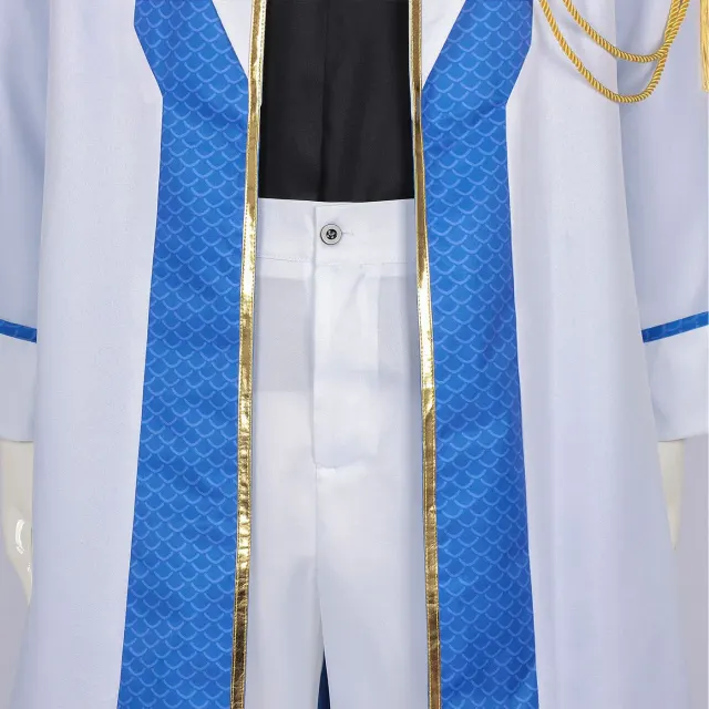Men's Record of Ragnarok Hades Cosplay Costume Jacket Pants Set detail 10