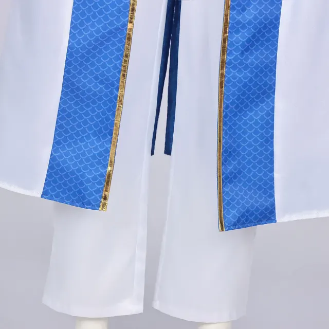 Men's Record of Ragnarok Hades Cosplay Costume Jacket Pants Set detail 11