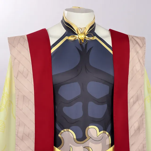 Record of Ragnarok Qin Shi Huang Cosplay Costume Set detail 6
