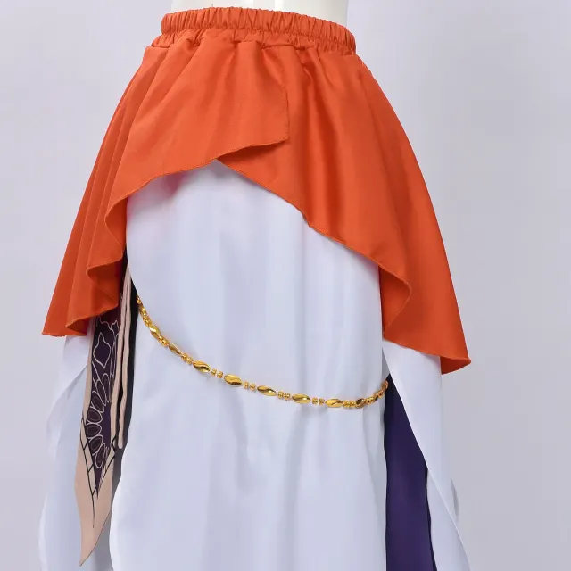 Record of Ragnarok Shakyamuni Cosplay Costume Set detail 4