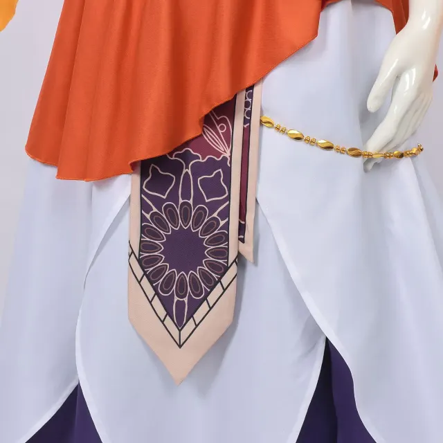 Record of Ragnarok Shakyamuni Cosplay Costume Set detail 5