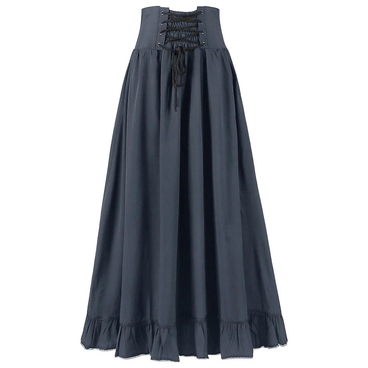 Renaissance Drawstring Pirate Skirt for Halloween Cosplay detail 7
