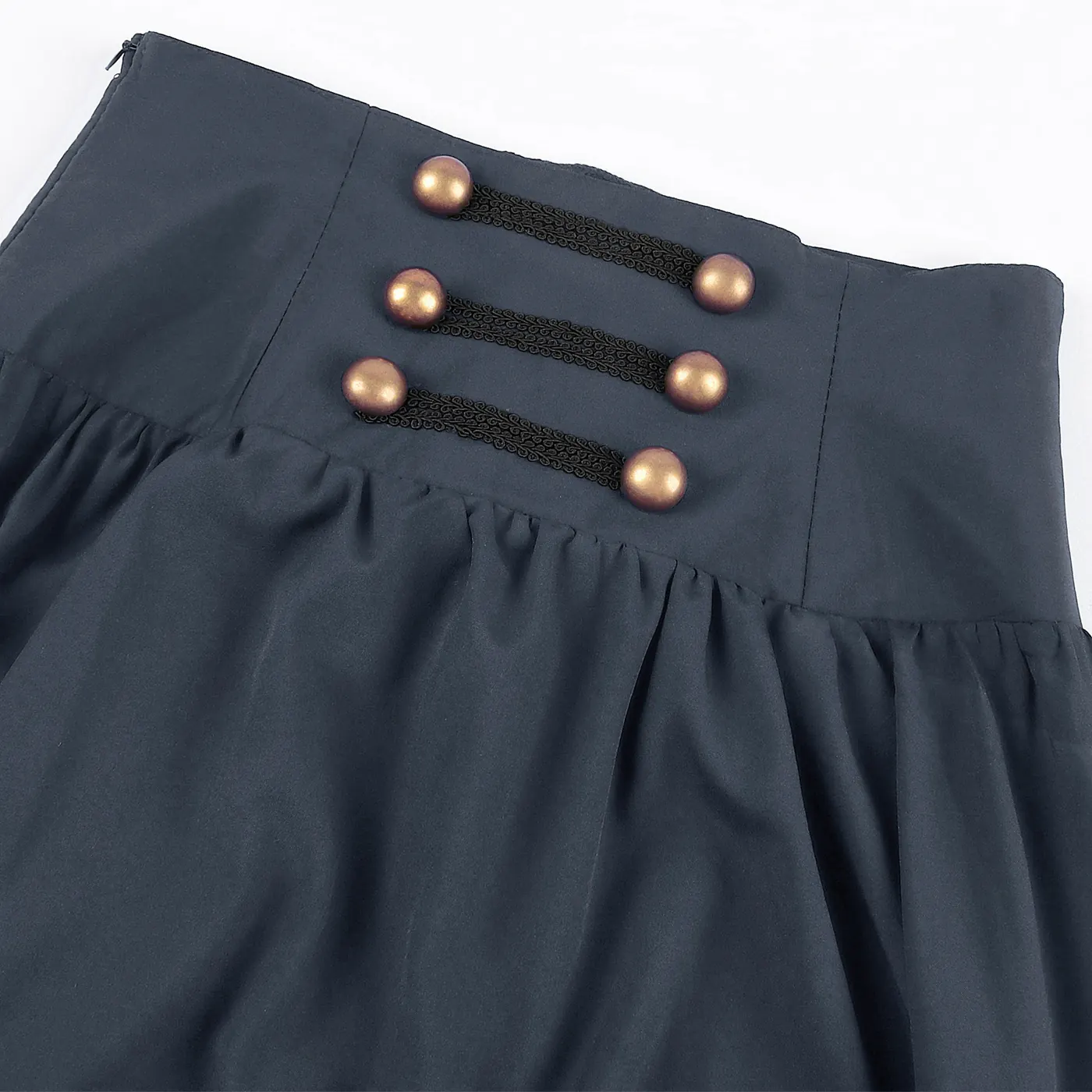 Renaissance Drawstring Pirate Skirt for Halloween Cosplay detail 8