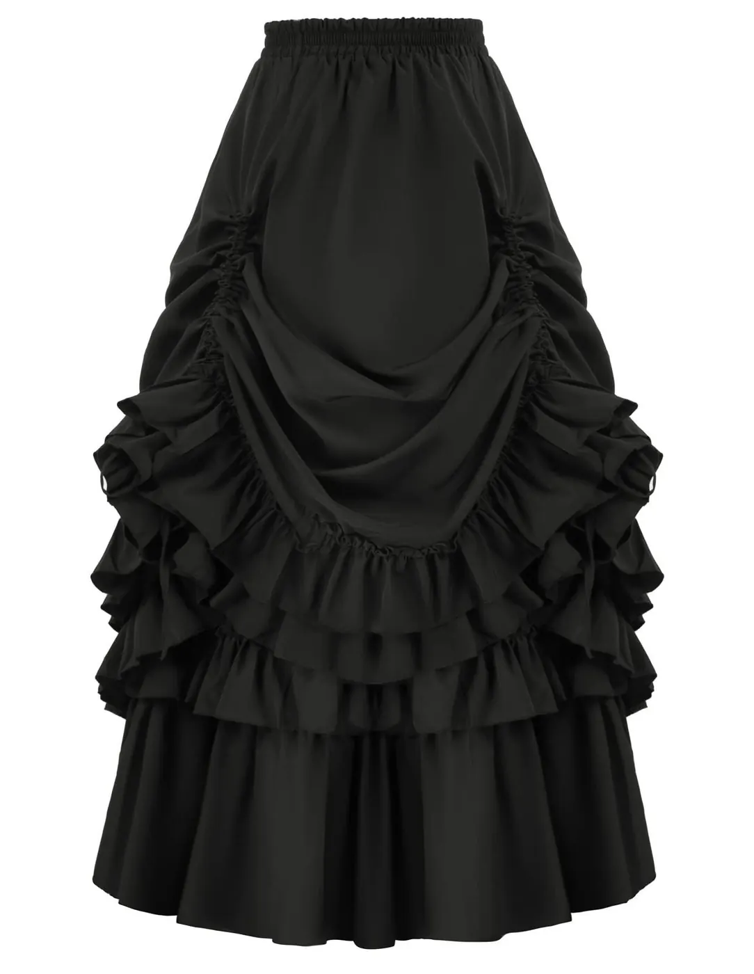 Renaissance Drawstring Pirate Skirt for Halloween Cosplay detail 10