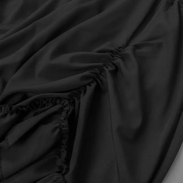 Renaissance-Kordelzug-Piratenrock für Halloween-Cosplay Detail 12