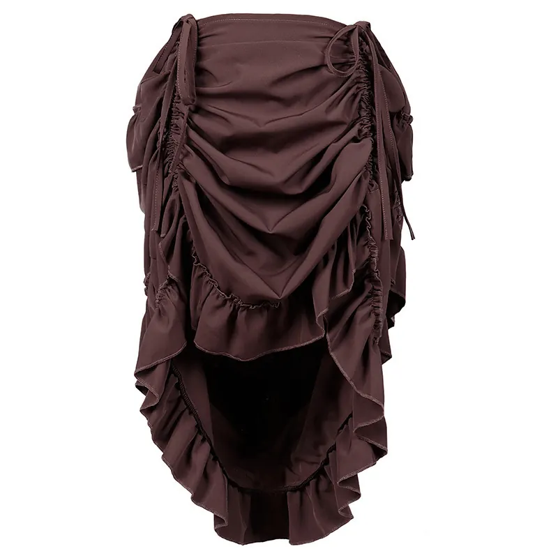 Renaissance Drawstring Pirate Skirt for Halloween Cosplay detail 15