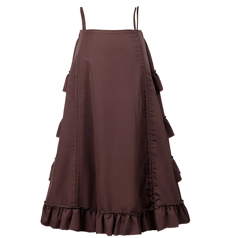 Renaissance Drawstring Pirate Skirt for Halloween Cosplay detail 17