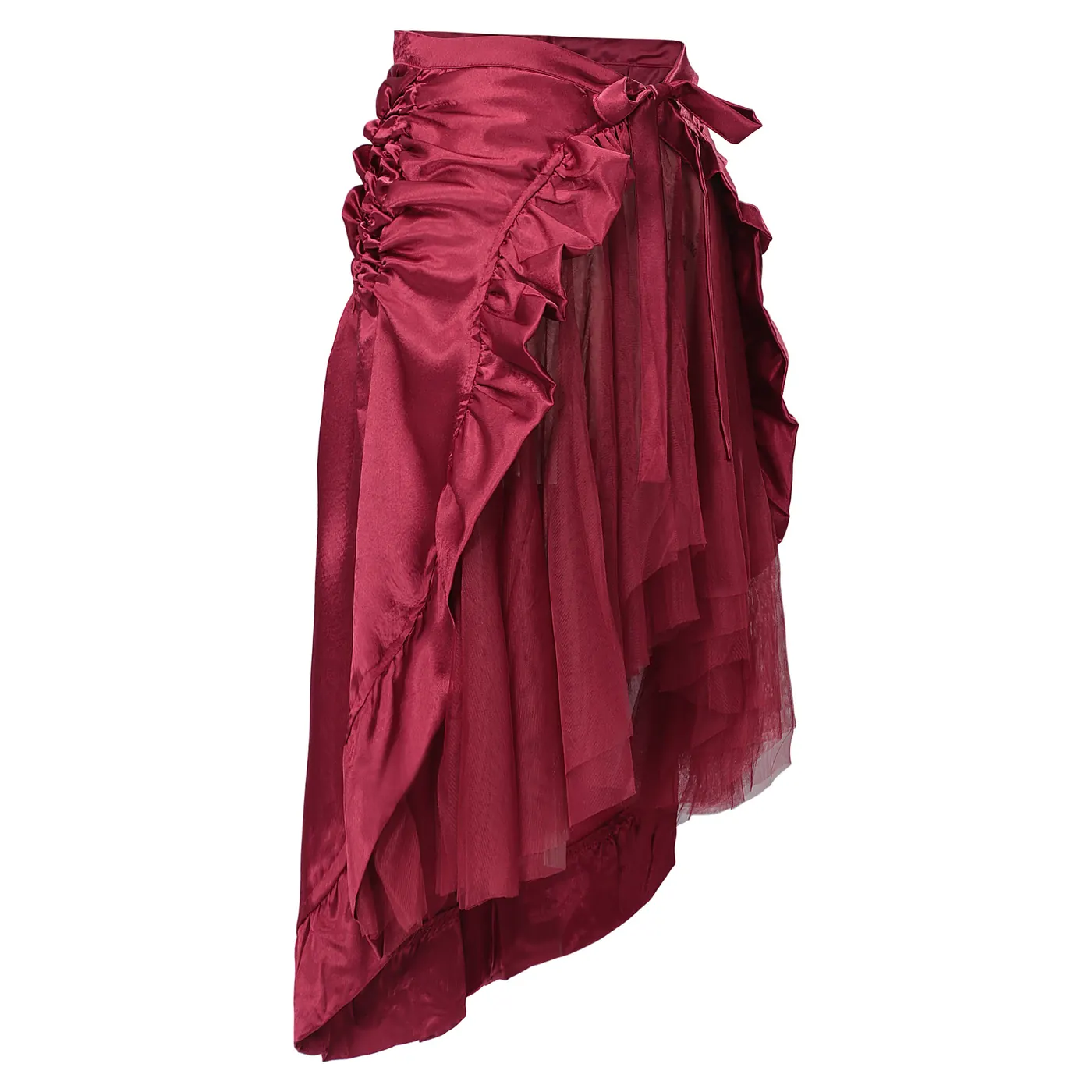 Renaissance Drawstring Pirate Skirt for Halloween Cosplay detail 21