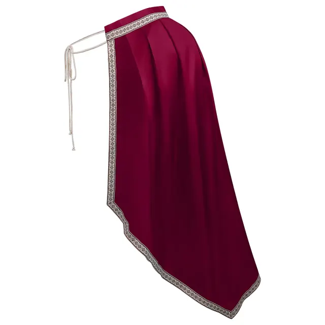Renaissance Half-Shoulder Cape for LARP Cosplay and Halloween detail 9