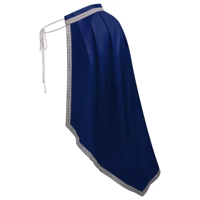 Renaissance Half-Shoulder Cape for LARP Cosplay and Halloween detail 24