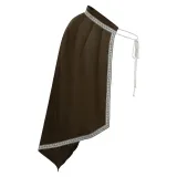 Half-Shoulder Cape - Coffee Brown