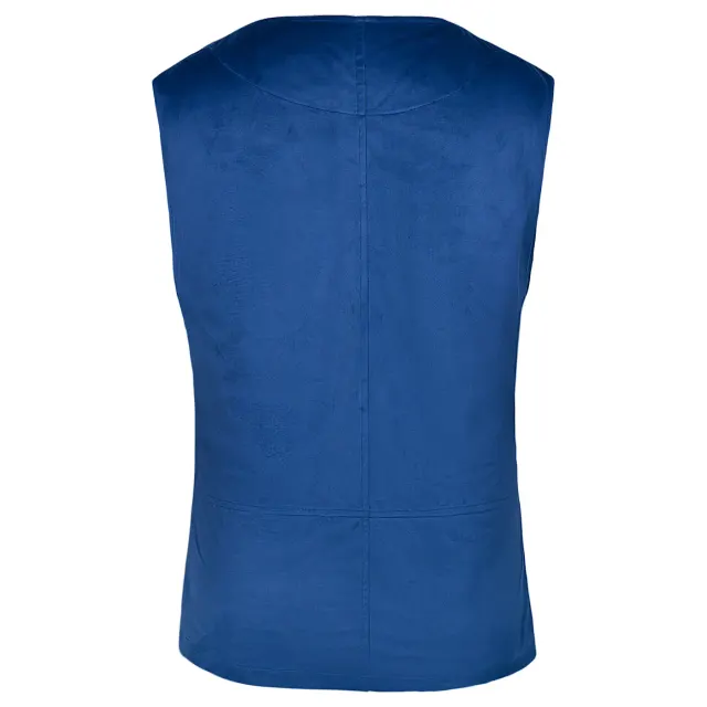 Renaissance Pirate Suede Vest for Halloween Viking Cosplay detail 2