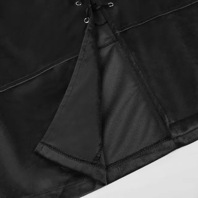 Renaissance Pirate Suede Vest for Halloween Viking Cosplay detail 9