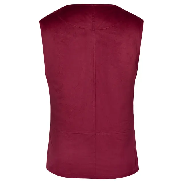 Renaissance Pirate Suede Vest for Halloween Viking Cosplay detail 17